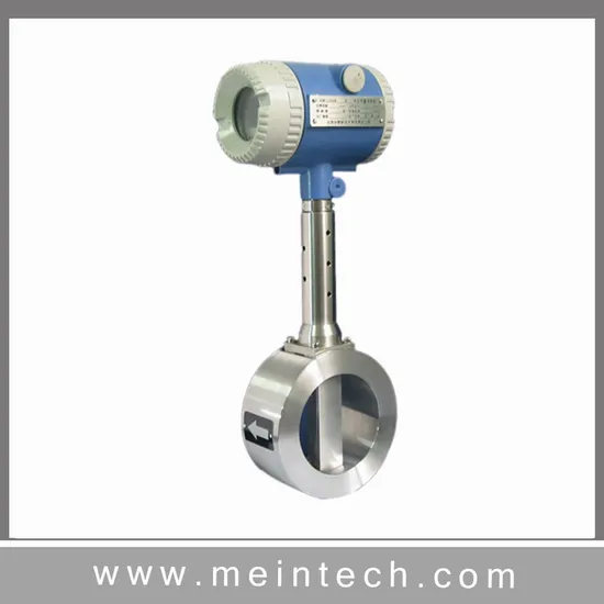 Flange Connection Integrated Digital Gas Vortex Flow Meter Steam Meter 