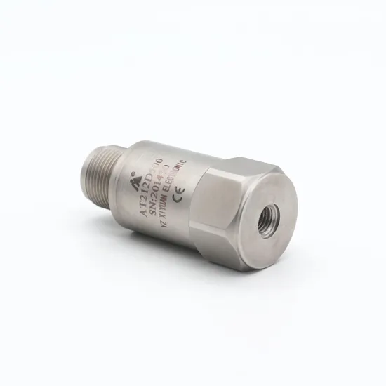 OEM/ODM Customizable 500mv/G Gear Bearing Drive Shaft Acceleration Temperature Composite Sensor Transmitter (AT212D500) 